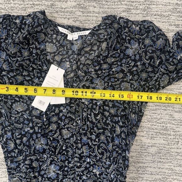 NWT Veronica Beard ROSALIA Silk Mini DRESS
BLACK Blue MULTI Size 6 Revolve - Picture 11 of 16